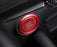 Red Keyless Engine Push Start Button Decoration Ring Trim For 2019-up Mazda 3