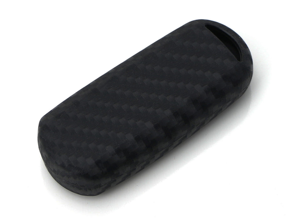 Carbon Fiber Soft Silicone Key Fob Cover For Mazda 2 3 5 6 CX-3 CX-5 CX-7 CX-9