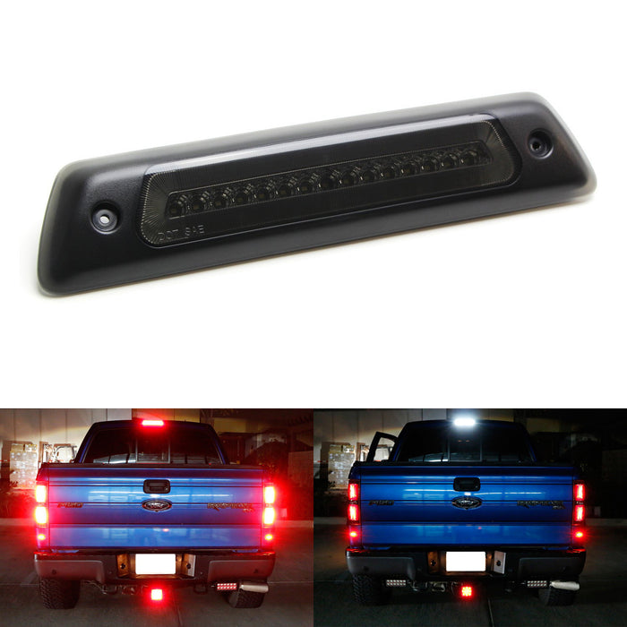 Smoked LED High Mount Tail Light, Reverse, Rear Fog Lamp For Ford F150