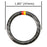 Carbon Fiber Engine Push Start Button Ring w/German Flag Stripes For Mercedes