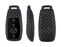 Carbon Fiber Soft Silicone Key Fob For Mercedes E S G A C CLA CLS GLB GLC Class