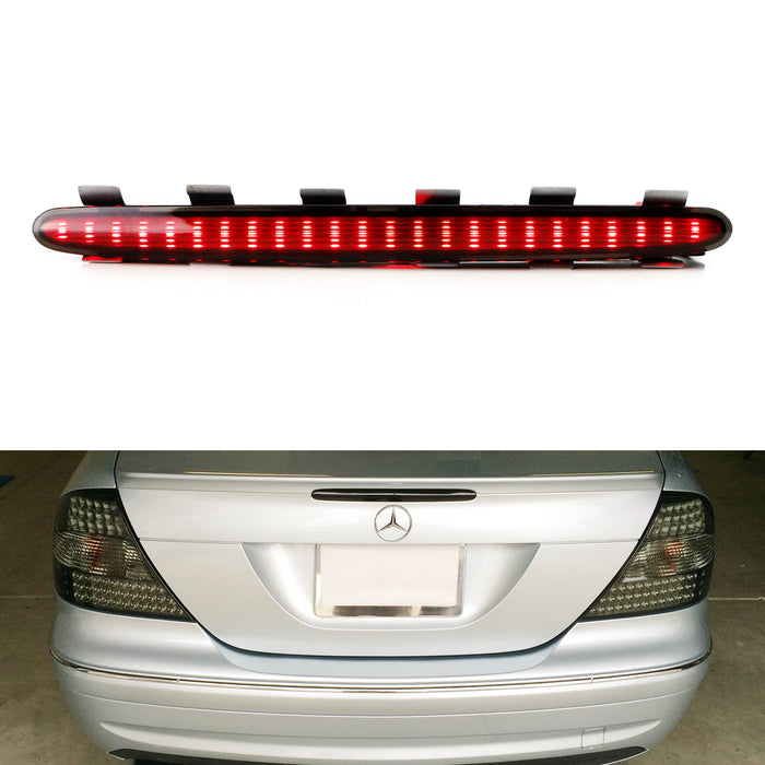 Smoked Lens LED Trunk Lid Third Brake Light Bar For 03-09 Mercedes W209 C209 CLK