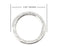 Crystal Silver Dashboard Clock Surrounding Decoration Ring Trim For Mercedes