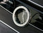 Crystal Silver Dashboard Clock Surrounding Decoration Ring Trim For Mercedes