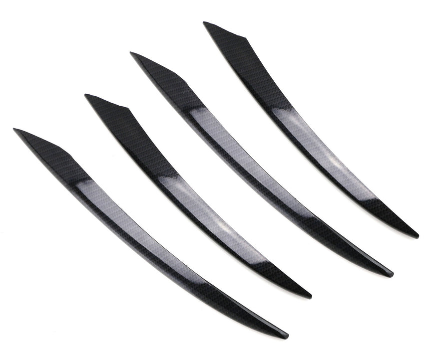 Carbon Fiber Lower Bumper Decoration Trims For 17-20 Pre-LCI W213 E-Class Sedan