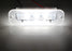 White CAN-bus LED License Plate Lights For 90-12 Mercedes W463 G500 G550 G-Class