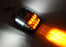 Smoked Lens Amber LED Turn Signal Lamps w/White LED Parking For Mercedes G-Class