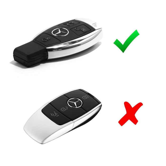 Sport Red Key Hole/Keyless Engine Push Start Button Decoration Trim For Mercedes