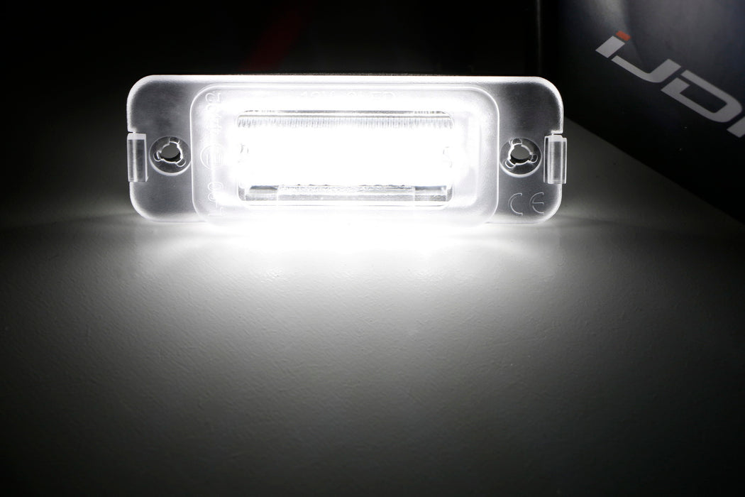 White CAN-bus LED License Plate Lights For Mercedes ML GL R Class W164 X164 W251