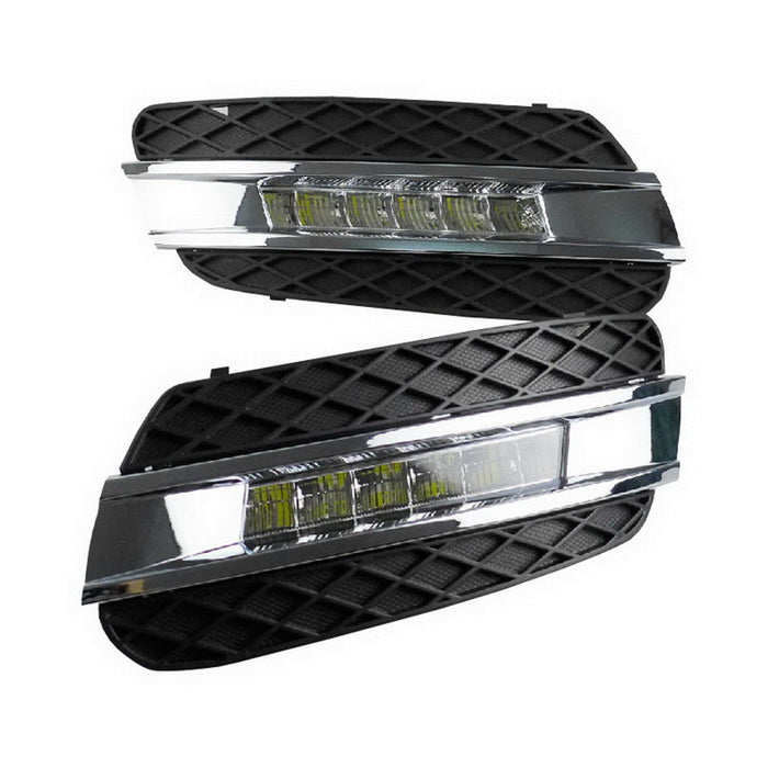 Direct Fit 12W LED Daytime Running Lights DRL For 2006-08 Mercedes W164 ML-Class