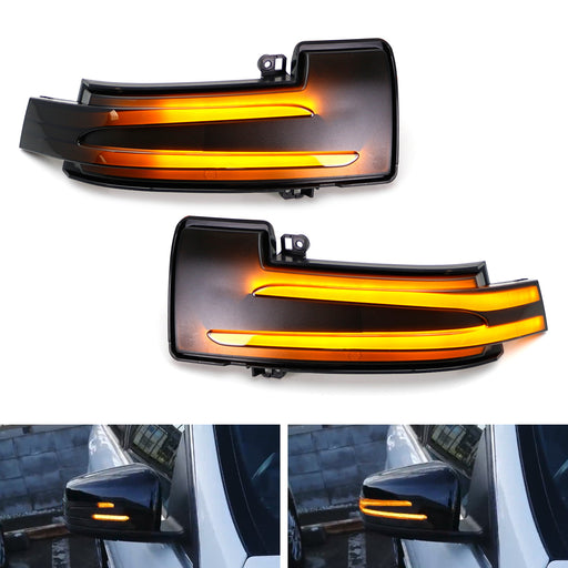 Side Mirror Sequential Blink Turn Signal Light For Mercedes ML GL GLE GLS G R...