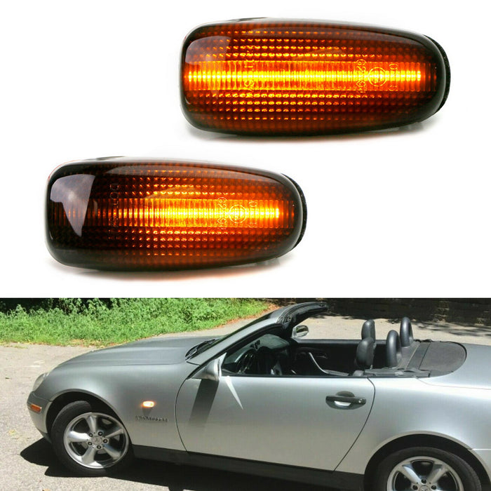 side marker lights front turn signal for mercedes benz w208 c208 a208 clk-class r170 slk-class dodge sprinter