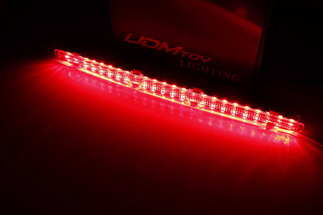 Red Lens LED Trunk Lid 3rd Brake Light Bar For Benz 2000-07 W203 C-Class Sedan