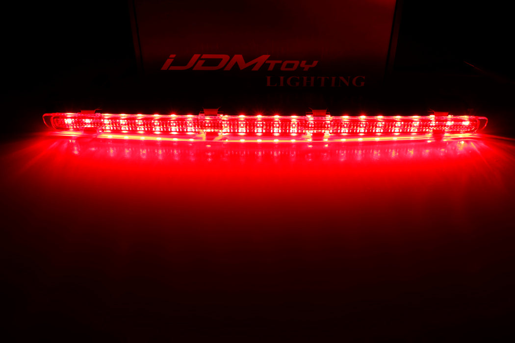 Red Lens LED Trunk Lid 3rd Brake Light Bar For Benz 2000-07 W203 C-Class Sedan