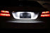 White Error Free LED License Plate Lights Assy For Mercedes C CLS CLA E S Class