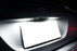 White Error Free LED License Plate Lights Assy For Mercedes C CLS CLA E S Class