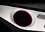 Red Aluminum Speaker Ring Cover Trims For 15-21 Mercedes W205 C, X205 GLC Class