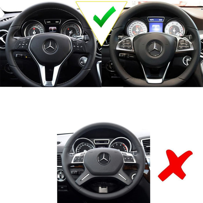 Wheel Gear Shifter, Cruise Lever, Windshield Wiper Switch Covers For Mercedes