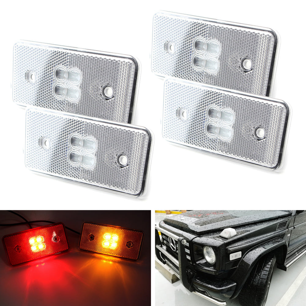 side marker lights front rear for mercedes benz w463 g-class