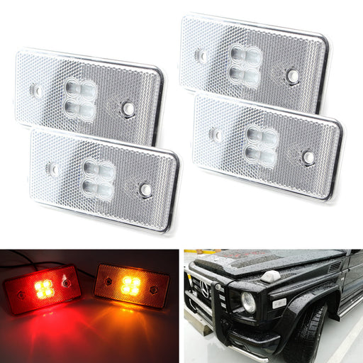 side marker lights front rear for mercedes benz w463 g-class