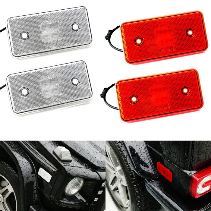 side marker lights front rear for mercedes benz w463 g-class