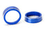 Blue Anodized Aluminum AC Climate Control Ring Knob Covers For14-20 Nissan Rogue