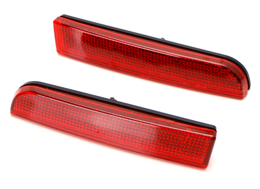 OE-Spec Red Rear Bumper Reflector Lens Assy For Mitsubishi Lancer Evolution X