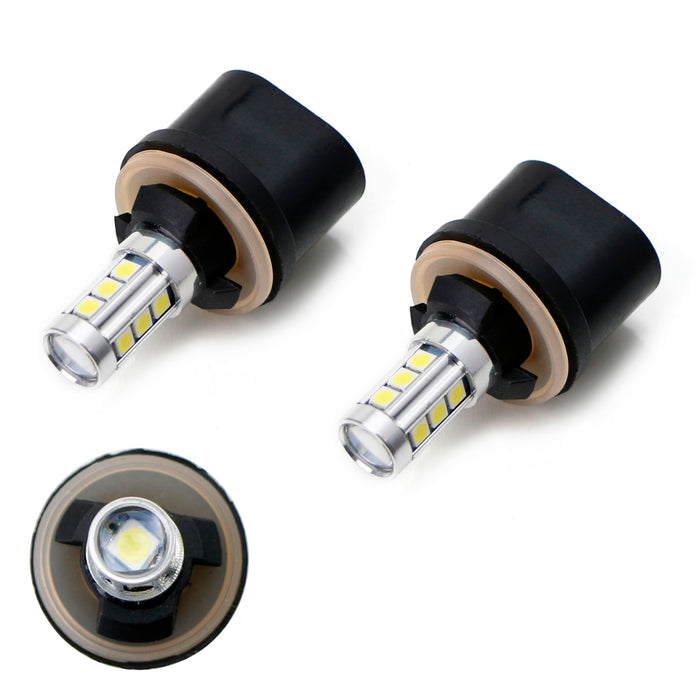 6000K HID Xenon White 13-SMD 880 881 890 LED Bulbs For Fog Lights Driving Lamps