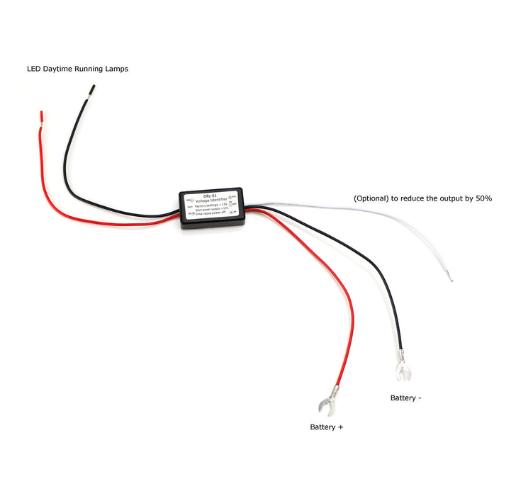 Easy Install LED Daytime Running Light Automatic ON/OFF Controller Module Switch