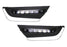 OEM-Spec LED Foglight Kit For 17-22 Honda CRV, Full LED Fog/Chrome Bezel/Wiring