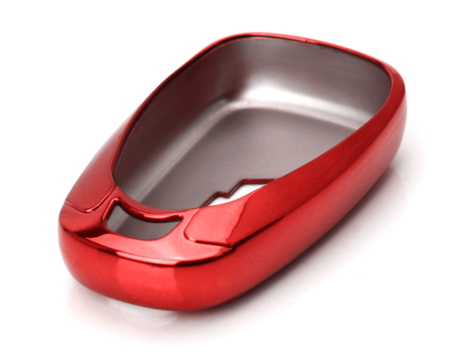 Glossy Red Smart Key Fob Shell For Chevy Camaro Malibu Cruze Spark Volt Bolt