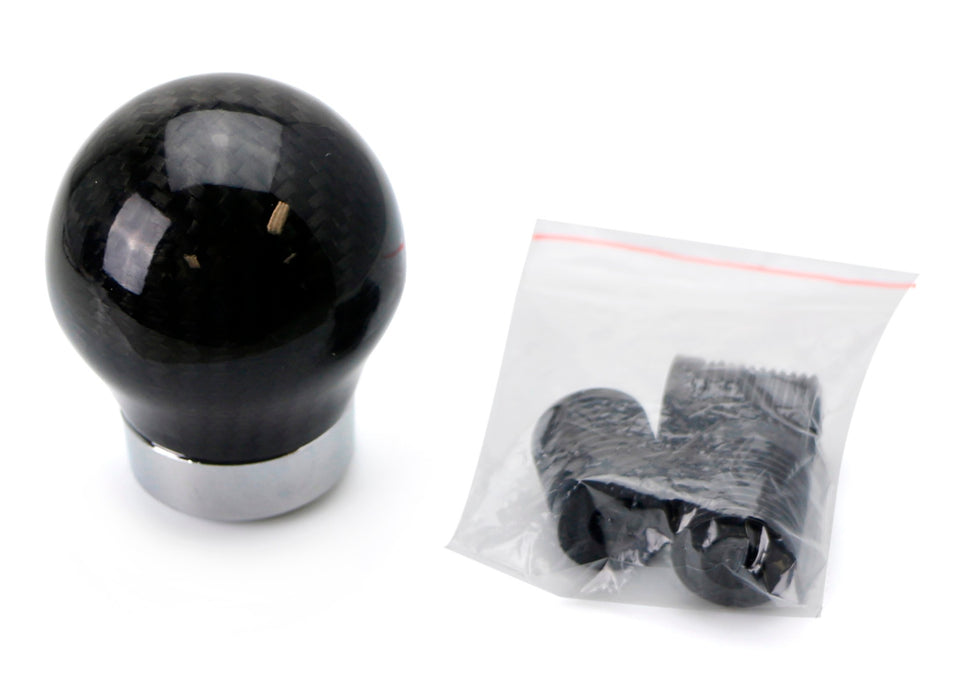 Real Carbon Fiber Shift Knob Fit For Honda Acura Mazda Mitsubishi Nissan, etc