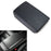 Matte Finish Black Carbon Fiber Pattern Armrest Hard Cover For Tesla Model 3 Y