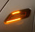 Smoked Sequential Blink Amber LED Fender Side Marker For 15-up Mini F54 Clubman