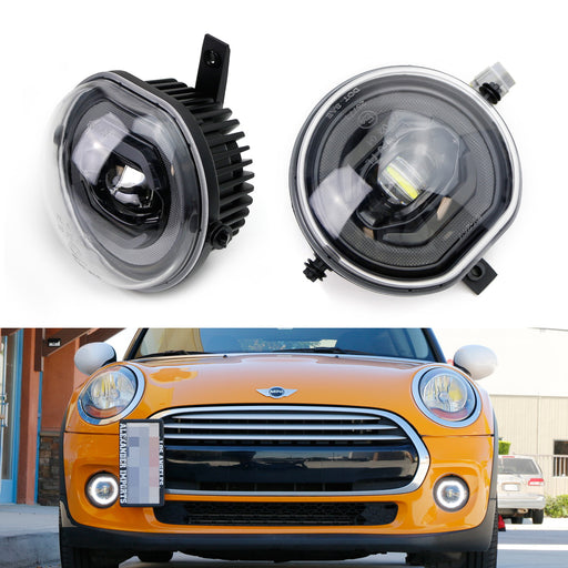 30W Full LED Halo Ring DRL, Parking, Fog Lamp Kit For 15-up 3rd Gen MINI Cooper