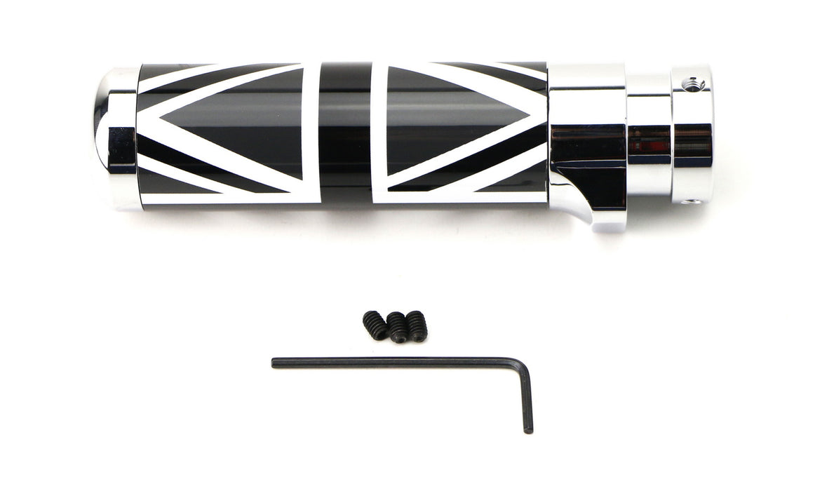 UK Union Jack Flag Alloy Metal Handbrake Handle Grip For Gen1/Gen2 MINI Cooper