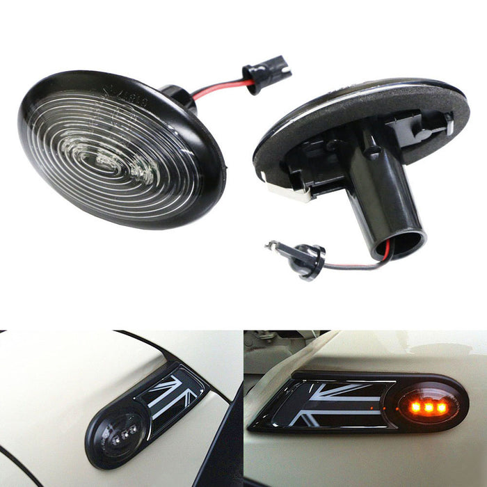 side marker lights for mini cooper r55 r56 r57 r58 r59 clubman hatchback convertible coupe roadster