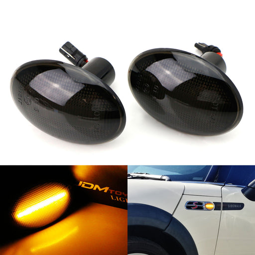 side marker lights front for mini cooper r55 r56 r57 r58 r59 clubman hatchback convertible coupe roadster