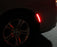 Euro Clear Lens Red LED Rear Side Marker Lights For 1st Gen 2002-08 MINI Cooper