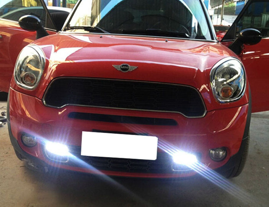 White/Amber Switchback LED Daytime Lamps/Turn Signal For 2010-16 MINI Countryman