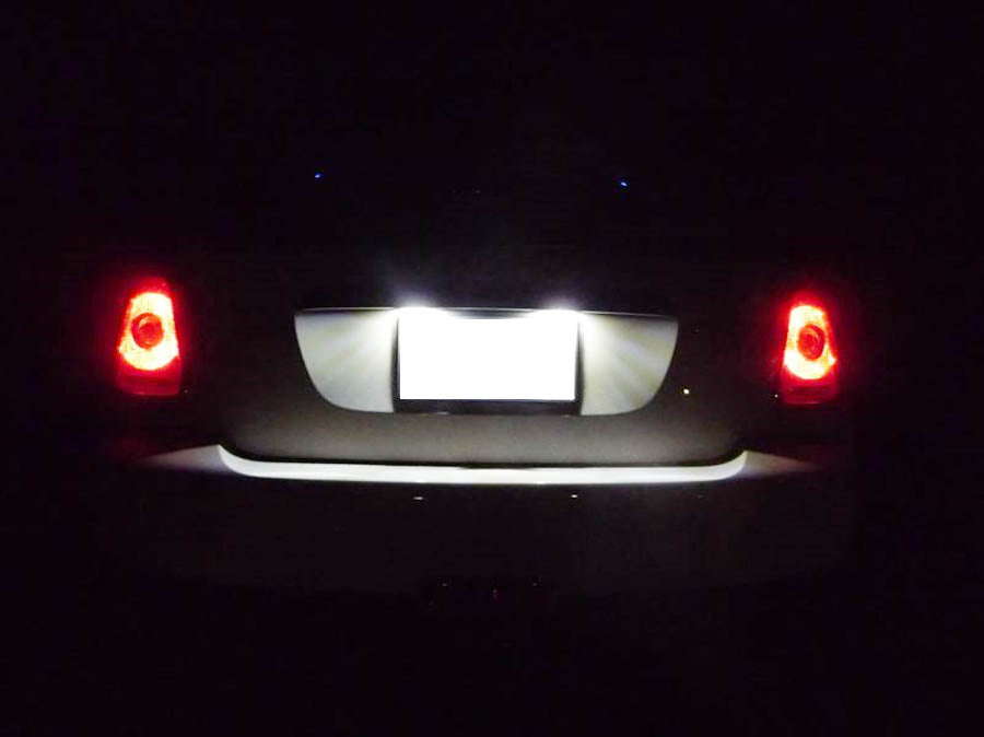 Direct Fit White LED License Plate Lights Lamps For MINI Cooper R56 R57 R58 R59