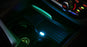 (1) Aqua Ice Blue USB Plug-In Miniature LED Car Interior Ambient Lighting Kit