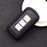 Carbon Fiber Soft Silicone Key Fob For Mitsubishi Lancer Evolution or Outlander