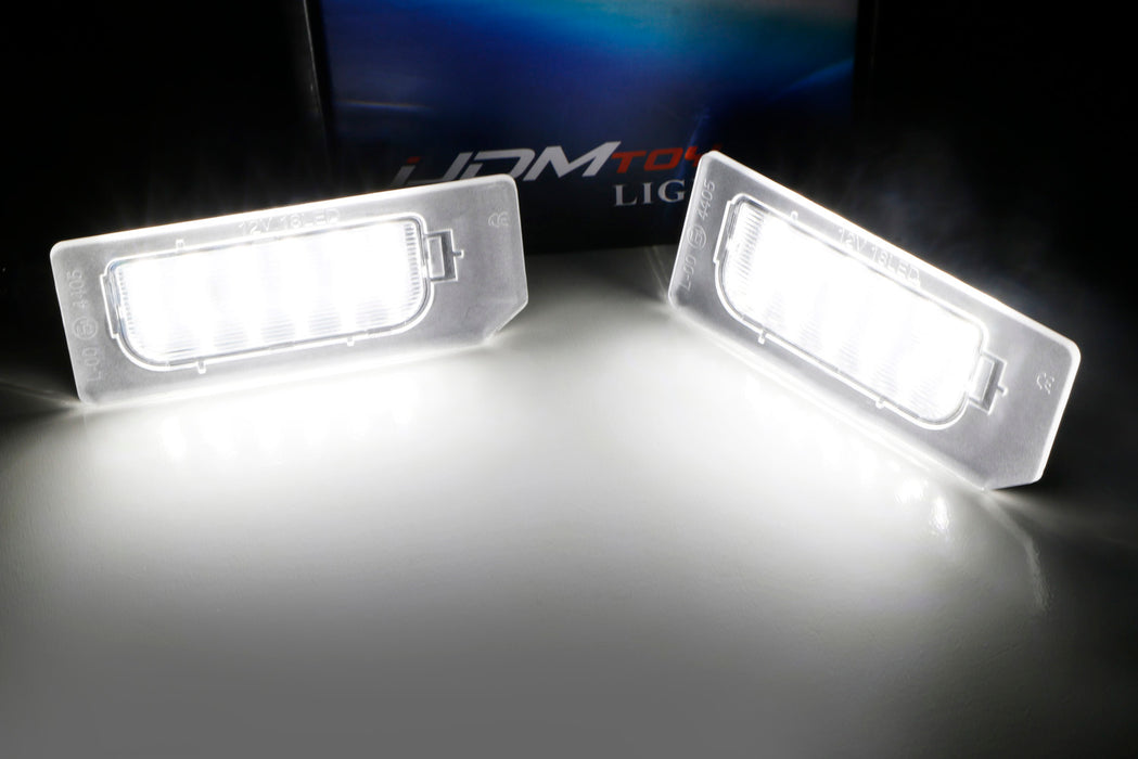 OE-Fit 3W Full White LED License Plate Light Kit For 2010-20 Outlander Sport ASX