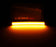 Universal Wrap Around Mount Amber LED Turn Signal Light Strips For Motorcycle