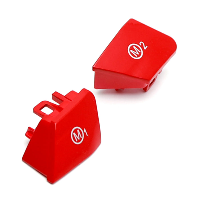 Red M1 M2 Steering Wheel Push Buttons For BMW Fxx M3 M4 M5 M6 X5M X6M or M-Sport