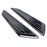 Black Carbon Fiber Pattern Hood Air Vent Decoration Trims For Chevy Gen6 Camaro