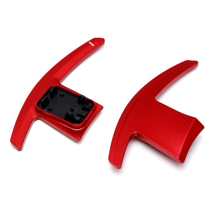 JDM Sports Red Steering Wheel Larger Paddle Shift Replacement For Toyota Supra