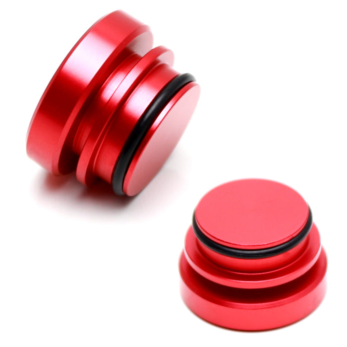 Red Alumuimn EJECT Cigarette Lighter Plug Decoration Cover For Car SUV Truck RV