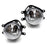 OE-Spec Clear Lens Halogen Fog Lamps For Toyota Camry Highlander Tacoma Tundra..